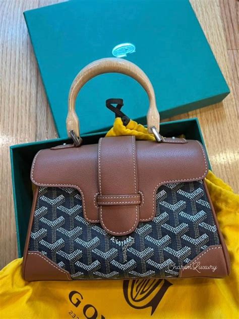 goyard sac saigon mini price|goyard saigon pm bag price.